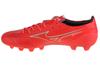 Mizuno Alpha Elite FG, rote Fußballschuhe für Herren