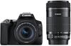 Canon Digital SLR Camera EOS Kiss X10 Double Zoom Kit Black EOSKISSX10BK-WKIT