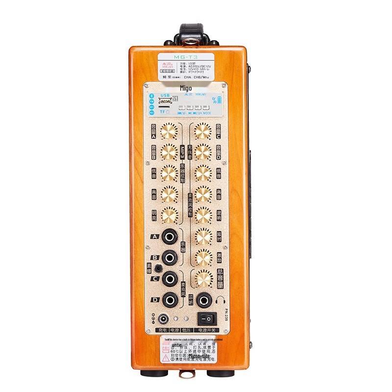 Miga MG-T3 Outdoor Rechargeable Multi-Instrument Amplifier & Live Stream Speaker