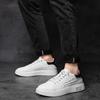 Handgenähte Mode-Trend-Sneaker Herren Freizeitschuhe Low Top Outdoor-Schuhe Herren Flats Klassische Casual Weiße Sneaker Trendschuhe