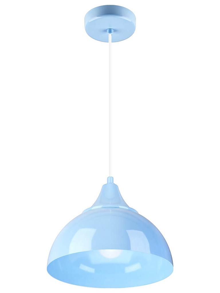 Kupidyn 1 Lampa Wisząca - Dziecięca, Błękitny, Metalowa 1Xe27