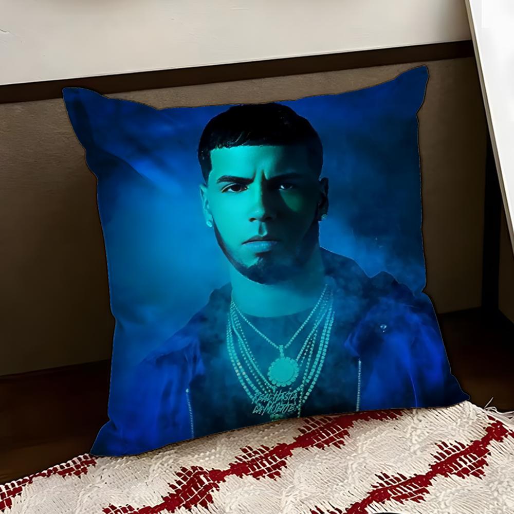Rapper AAnuel AA Cushion Cover Reversible Soft Durable Pillow Cover Home  Car MultiScene Use for Daily Comfort