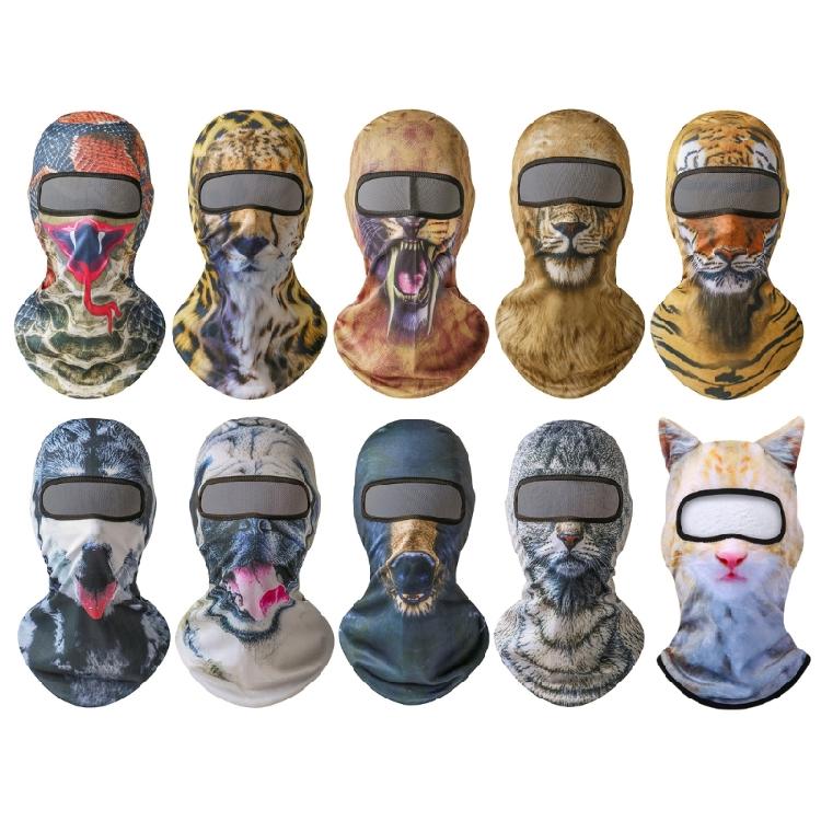 Windproof Neck Scarf Headwear Face Cover Polyester Tube Scarf Bandana Face Mask