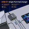 Desktop Charging Station 6 Port GaN USB C Charger 3 USB C 3 USB A Fast Charger for Laptop Tablet IPhone Android