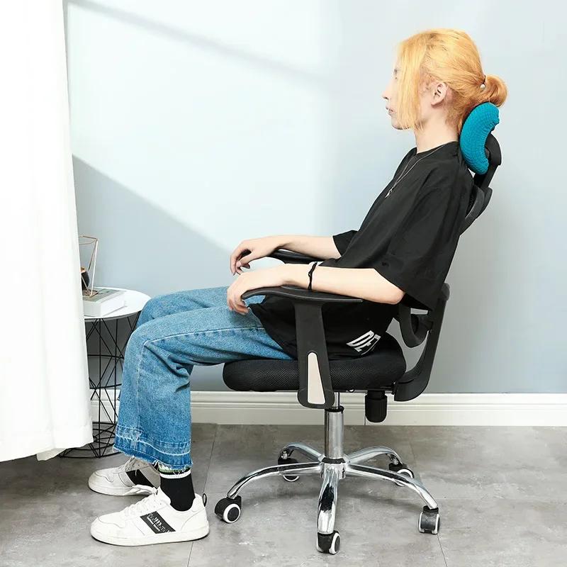 Waterproof Gaming Esports Chair Head Pillowcase Boss Chair Office Swivel Chair Head Cover Dust-proof Stain-proof Stretchy Cover