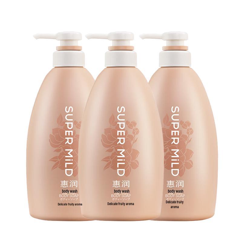 

HuiRun Elegant Fruit Fragrance Shower Gel 3-Pack