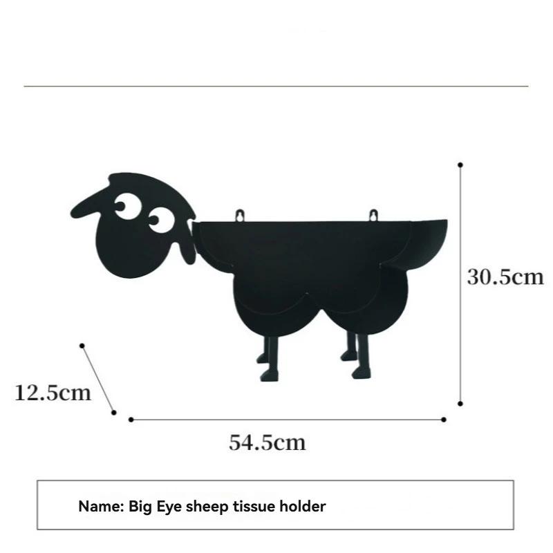 Metal Wrought Iron Desktop Tissue Holder Toilet Roll Paper Holder Free Resin Roll Paper Towel Holder Stackable For Home Bathroom