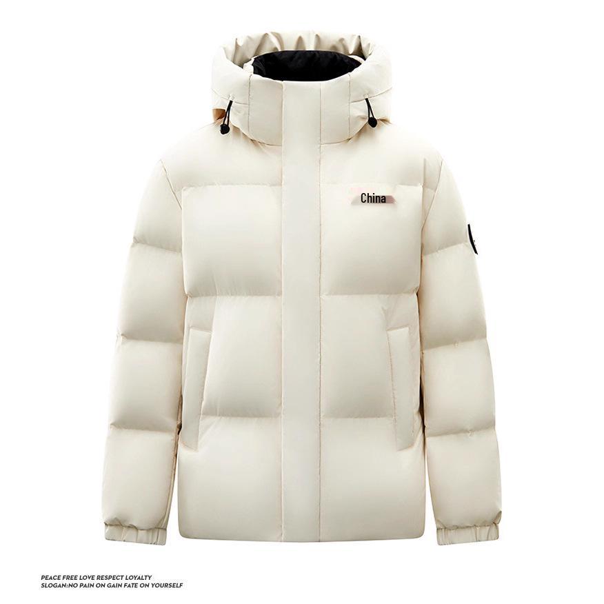 Jeep Spirit Warm Down Jacket for Couples - Men's and Women's Winter Coat with Custom Logo