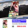 Dan Da Dan Anime Car Stickers Car B-pillar Vinyl Decals Waterproof Auto Center Pillar Sticker Cover Scratches Vehicle Decors