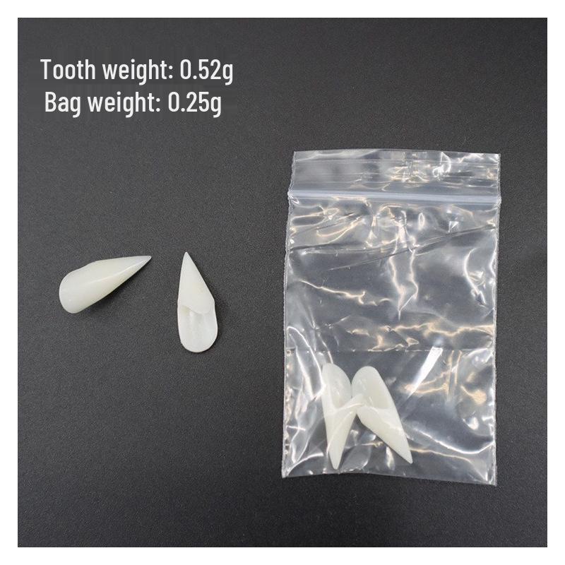 Vampire Fangs Resin Cosplay Teeth for Halloween and Fairy Role-Playing Makeup