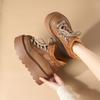 Muffin Birkenstocks Winter New Heightened Thick-soled Small Man Velvet