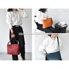 Everett genuine leather shoulder bag women made Japan cowhide A5 compatible holds 500ml crossbody carry lightweight front pocket everyday use travel