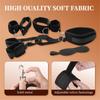 S&M Bed Bondage Ankle Collar Leather Restraint Set  Bondage Kits Erotic Toy Handcuffs Adult Game Sex Toys For Women Couples