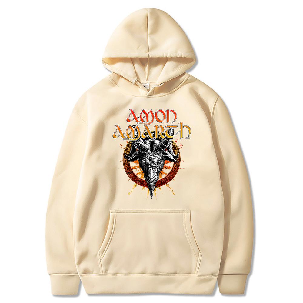 Amon Amarth Heidrun Over Latin America 2024 Hoodie New Oversized Clothing Female Male Sweatshirts Outdoor Casual Pullovers