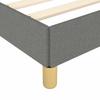 Vidaxl Bed Frame Without Mattress, Dark Gray, 80X200 Cm, Upholstered
