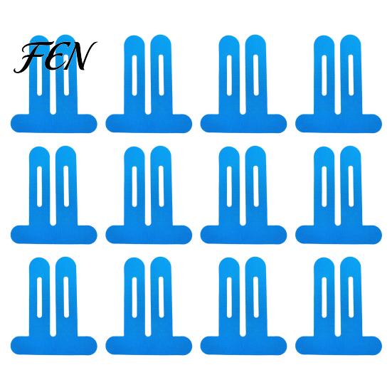 Nastro Kinesiology Sportivo 3/6/12 Pezzi Nastro Pre-tagliato per Ginocchio, Impermeabile Traspirante Senza Lattice Supporto Facile da Applicare e Stabilità Sollievo dal Dolore Sport