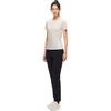 Anta Comfortable Simple Mid-Rise Versatile Solid Color Straight Leg Casual Pants Women Bottoms Natural-Wood-Color 162520504-1