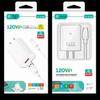 120W 3C Certified Fast Charger Set: Supports 66W Flash Charging & Multiple Displays