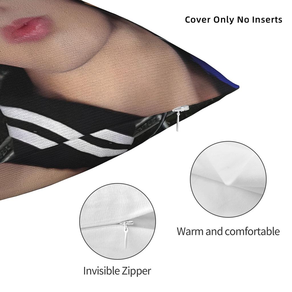 Kpop Style Boy Han Pillowcases Morden Pillow Case For Sofa Bedroom Home Decor Comfy Pillow Cover