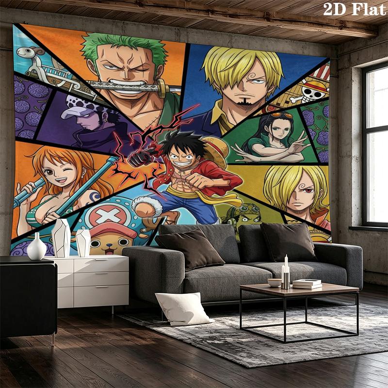 One Piece Wall Tapestry Aesthetic Wall Hanging Printed Fabric Blanket Decorative Tapestries For Bedroom Living Room Home Decor