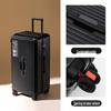 Premium 28-Inch Multi-Functional Women's Trolley Luggage with Brake Universal Wheels and Password Lock