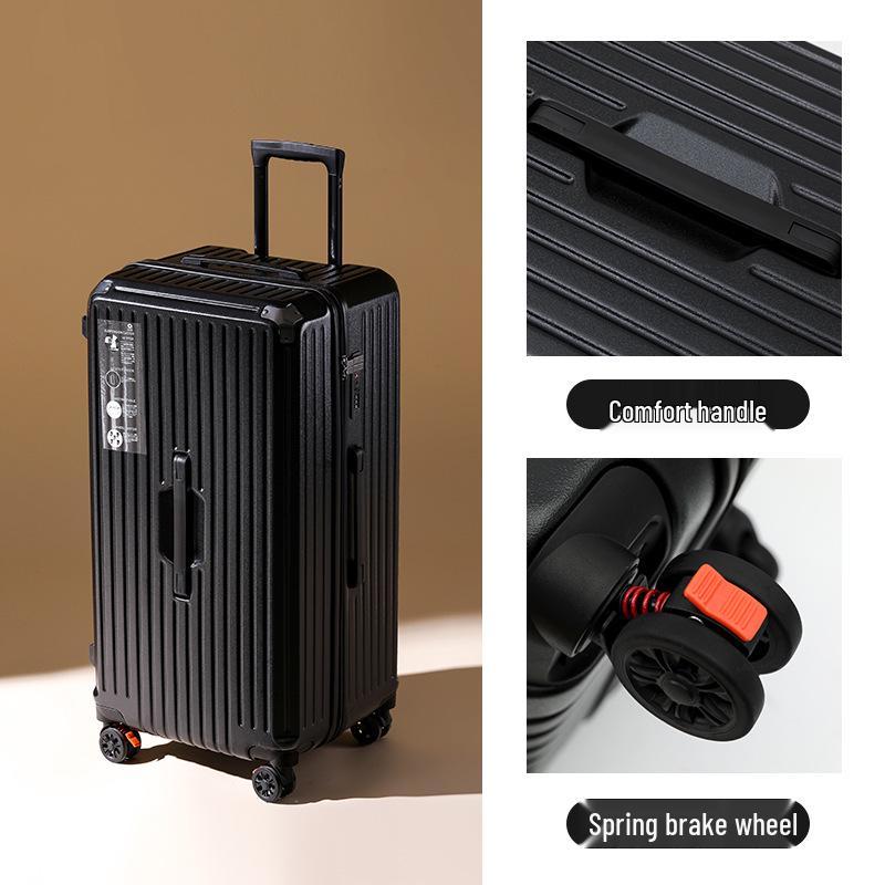 Premium 28-Inch Multi-Functional Women s Trolley Luggage with Brake Universal Wheels and Password Lock 20-inch (4 wheels, Carry-on)