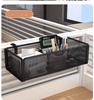 Adjustable Dormitory Bedside Hanging Storage Basket & Rack