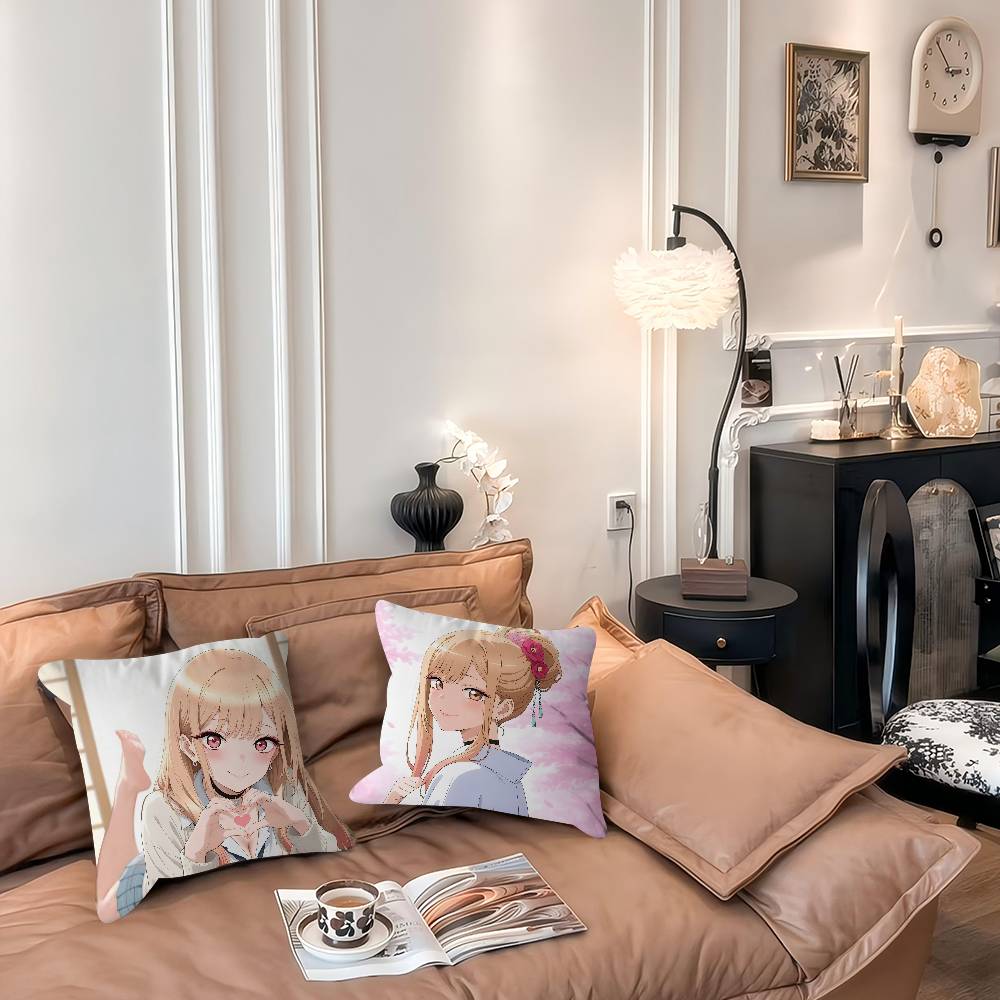 Marin Kitagawa Cushion Cover Decorative Pillow Sofa Home Decor Case Pillow Cases
