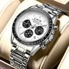 Classic Watches for Men Business Military Waterproof Watch Men Top Brand Luxury Sports Quartz Chronograph Montre Homme+BOX