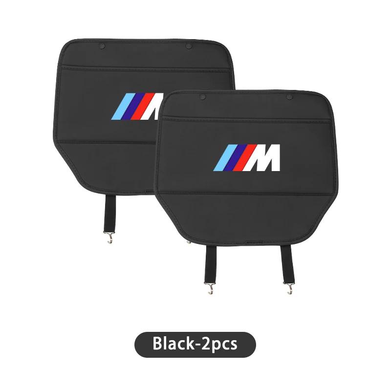 Car Sticker Hot 2025 Car Seat Back Anti Kick Protective Pad Cover Anti-Scratch Mat For BMW Performance M3 M5 F25 F26 F15 F16 E60