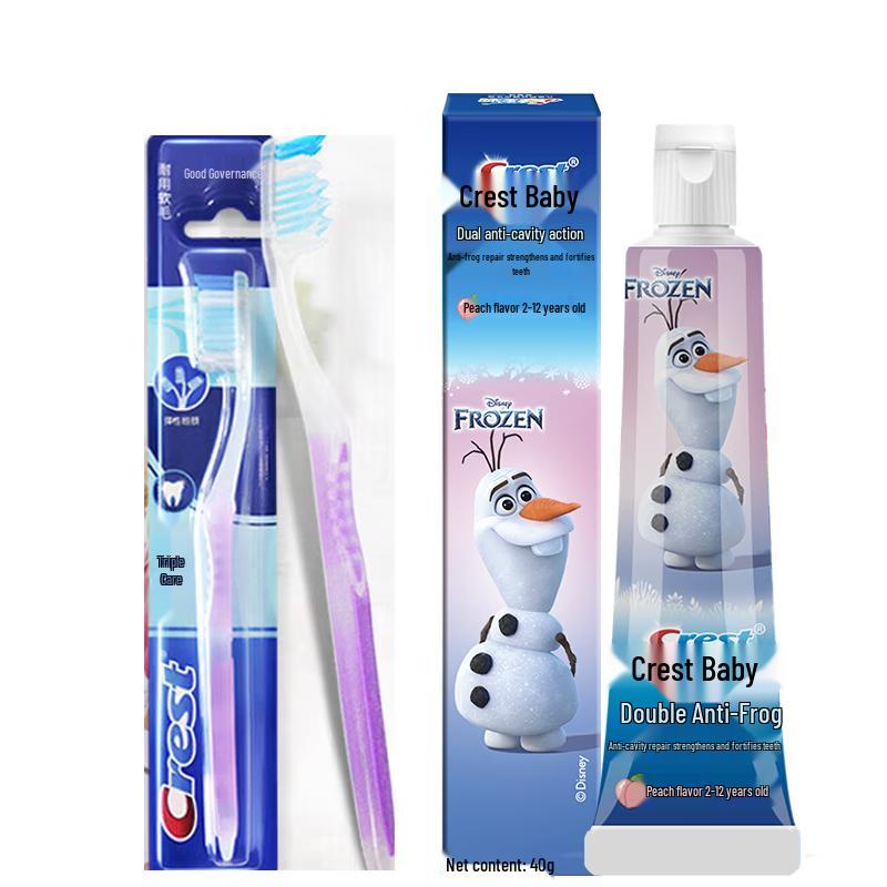 Crest Kids Toothbrush and Toothpaste Combo