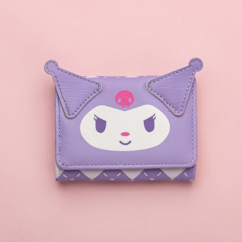 

Мультяшный милый кошелек с сердечком для лица, карман для карточек, короткий кошелек, кошелек для мелочи, сумка для хранения монет и купюр 11.5*8.5*2.5