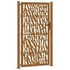 Garden Gate 100 x 200 cm Weathering Steel Trace Design