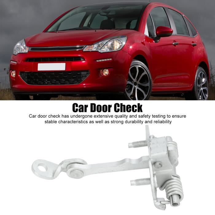 Omabeta Contrôle de porte de voiture Butée de charnière de porte avant gauche droite 9181H1, remplacement pour C3 auto garniture