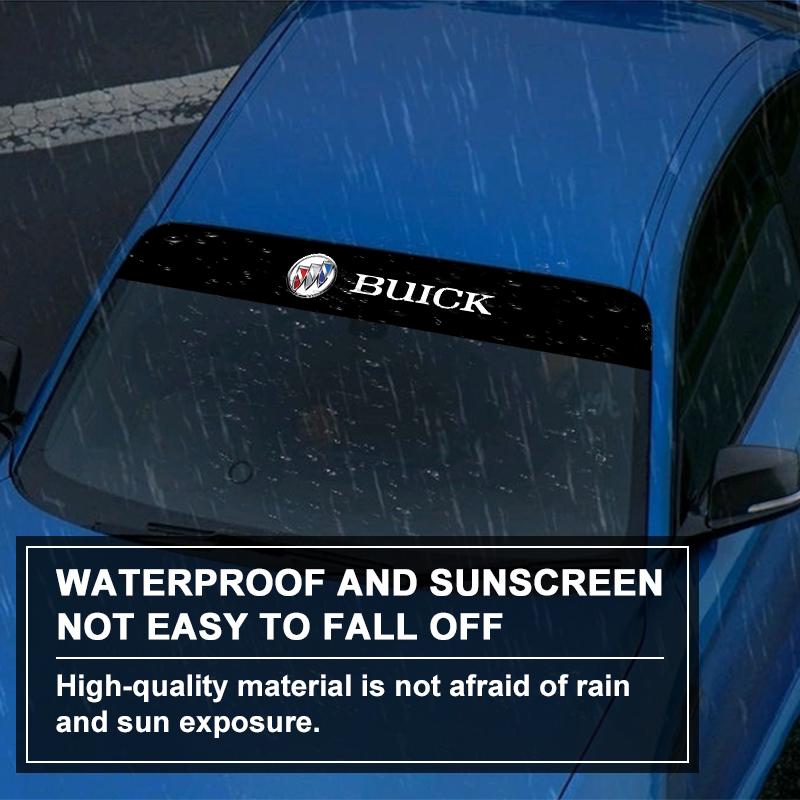 Autoaufkleber für die Frontscheibe vorne und hinten Zieremblem für Buick Regal Lacrosse Avenir Envision Angkola Electra Anthem Cascada Avista Riviera