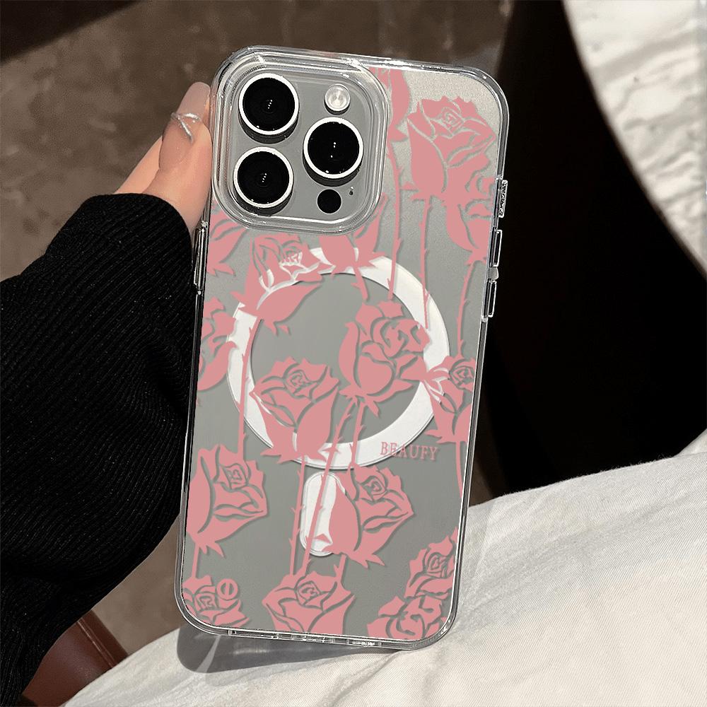 Magnetyczne etui na telefon dla iPhone 11 12 13 iPhone 13 14 15 Pro 15 16 Pro Max Samsung A15 A16 A25 A26 A55 A56 S25 S24 S22 S23 Ultra S25 Edge