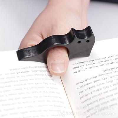 Porte-livre Pouce de Chat Porte-page en Plastique pour Lecture Mains Libres Marque-page Portable Cadeau pour Amateurs de Livres Accessoires de Support de Lecture