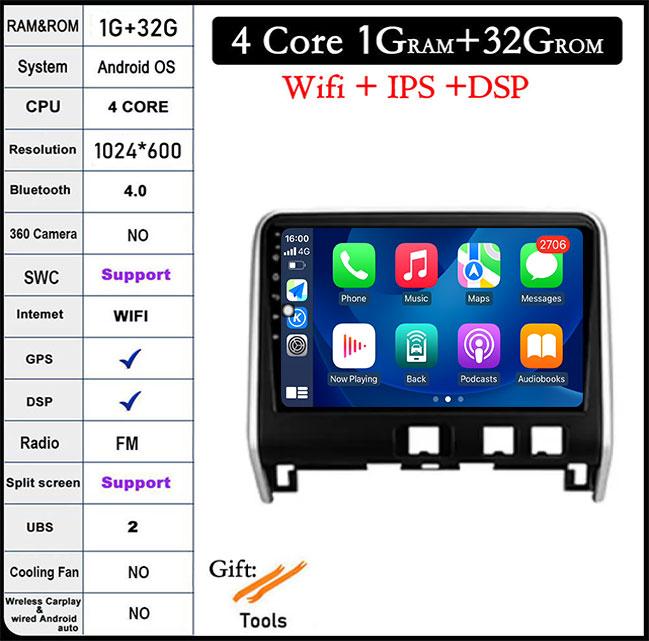 

DSP Android 14 Для Nissan Serena 2016 2017 2018 Автомобильный Wi-Fi 4G GPS QLED Автомагнитола Плеер Радио Мультимедиа Видео Навигация