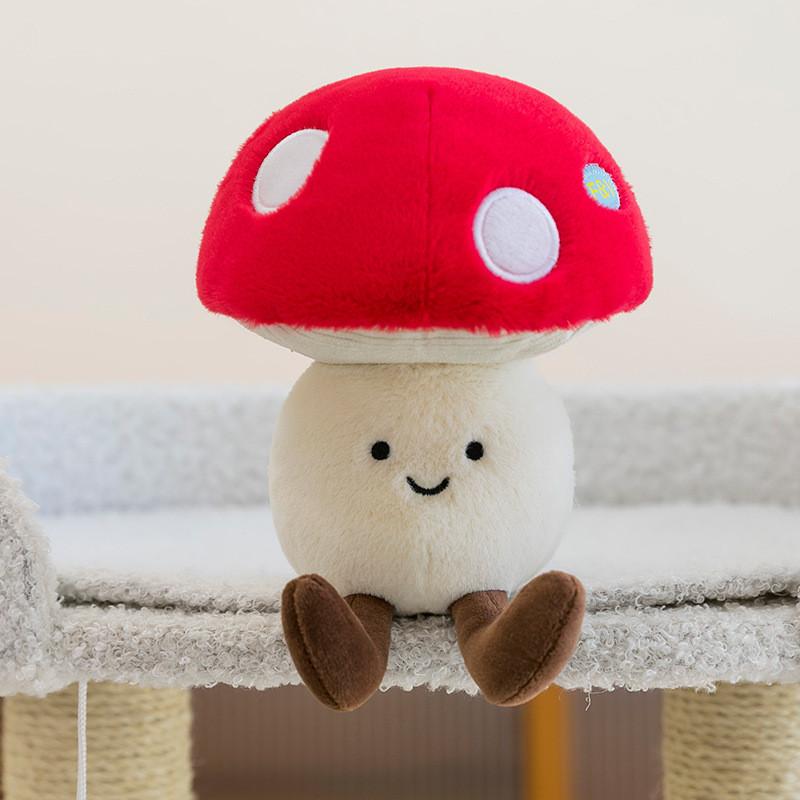 Plush Vegetable Collection Eggplant Mushroom Corn Garlic Gift For Kids