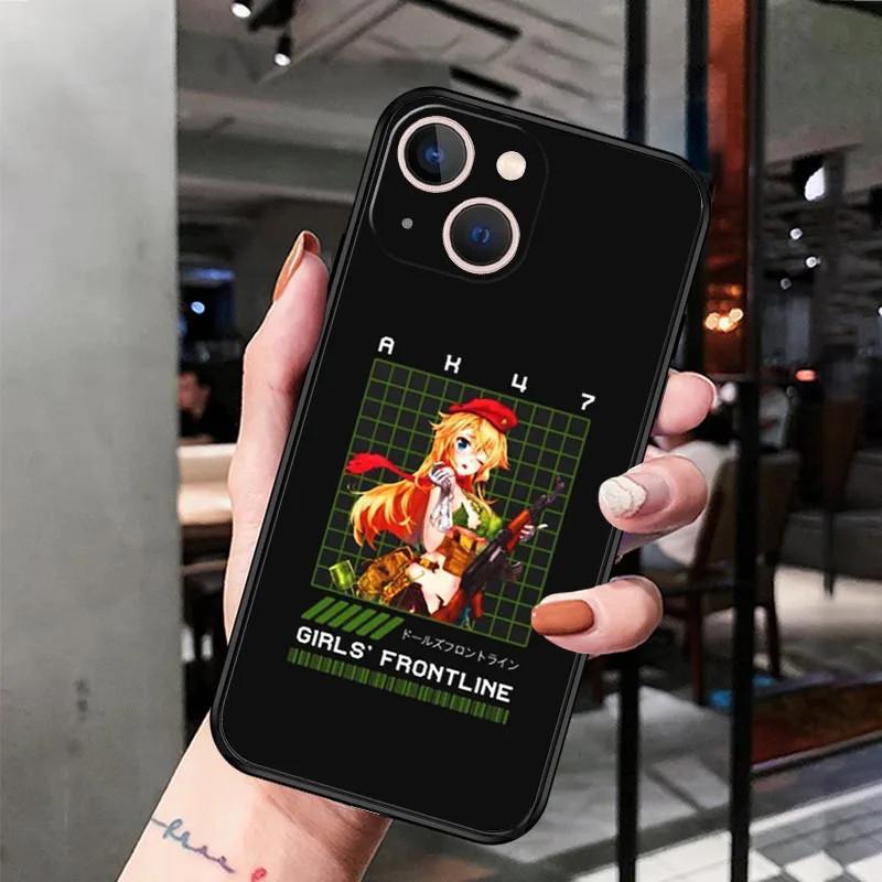 Apple IPhone16Pro Mobile Phone Case, Luxury Girl Frontline Animation Mobile Phone Case, Painted and Anti-drop Huawei