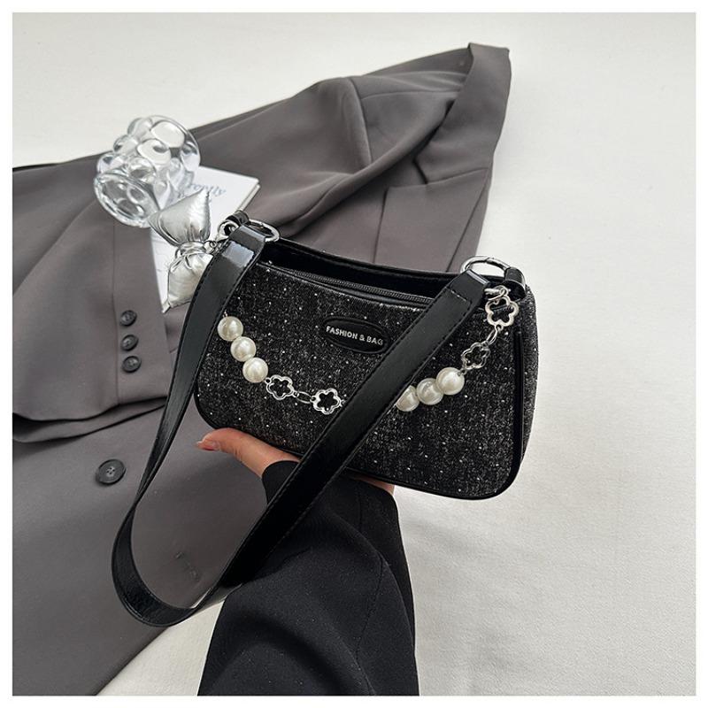 

Underarm bag women s spring new trendy fashion high-value shoulder bag niche crossbody pillow bag чорний