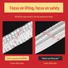 Free Shipping 5-Layer Flat Lifting Sling for Forklift/Overhead Crane, 3-4 Ton, 5-6 Meters