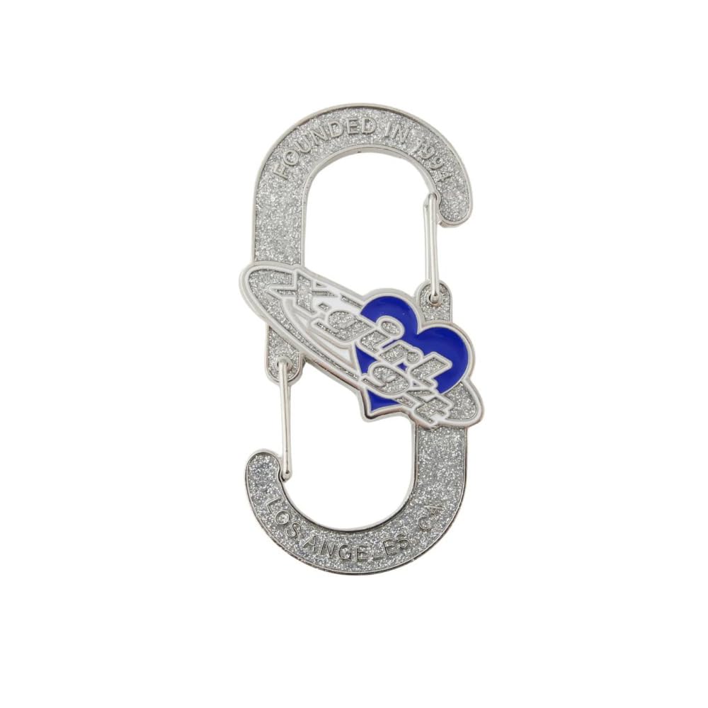 

Planet Heart Logo One 105253054005 Carabiner, Silver, Size,