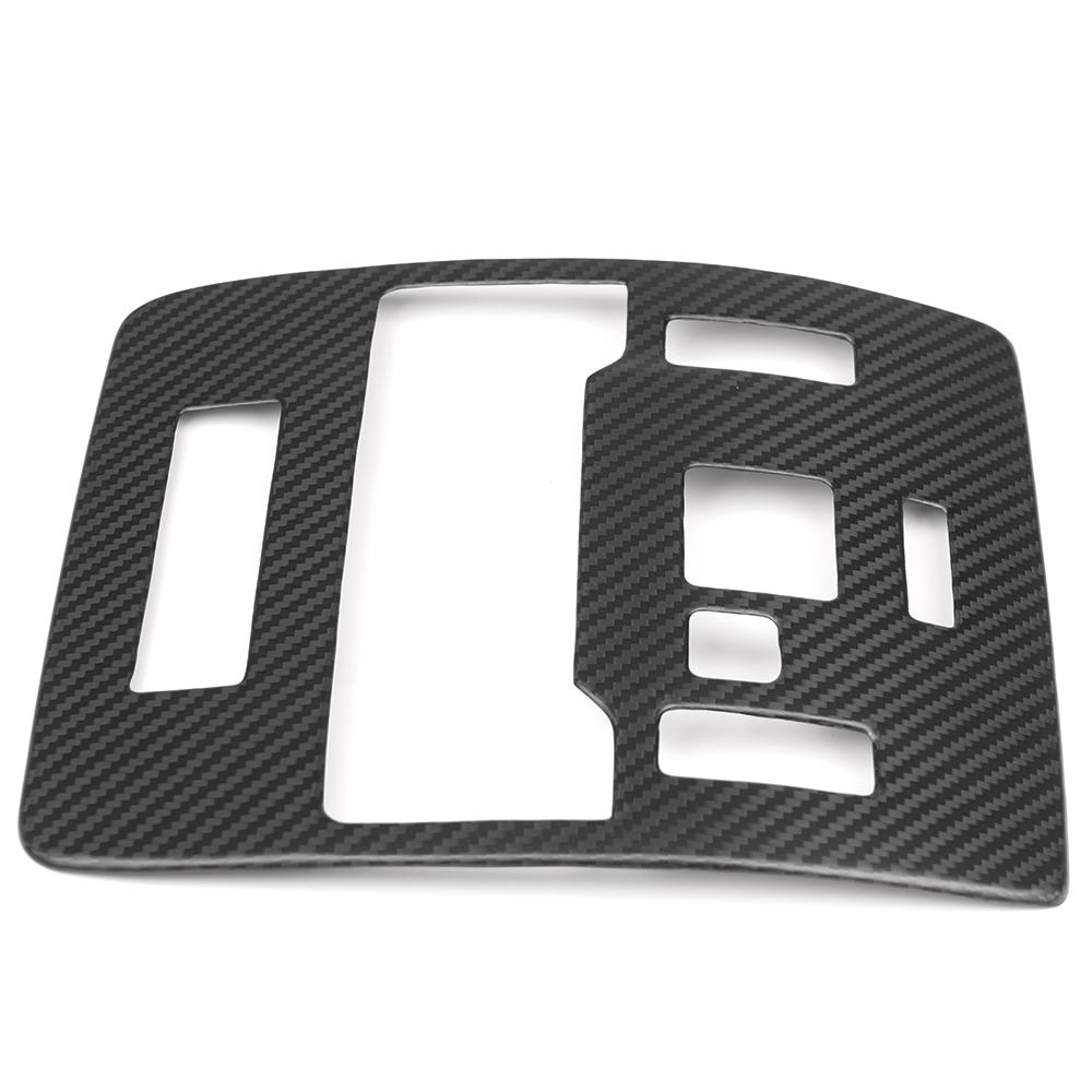 Carbon Fiber Car Interior Roof Reading Light Lamp Panel Cover Trim Accessories For Lexus IS 300 350 500 IS F Sport -2025 Matte Carbon