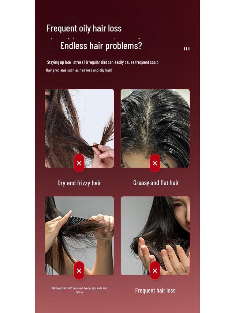 Elektrikli Saç Derisi Masaj Aleti: Sınır Ötesi Sprey Esans Yağı Kırmızı ve Mavi Iıklı Saç Uzatma ve Bakım Tarağı