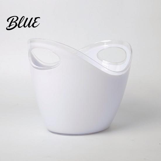 Bar Ice Bucket Double Layer Bucket Long-Lasting Cold Preservation