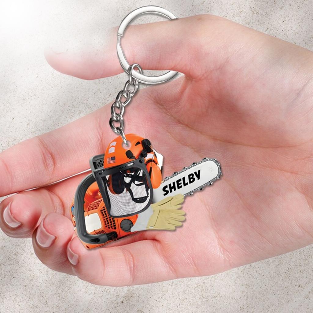 Fashionable Sturdy Acrylic Ophthalmometer Keychain Decoration for Optometry Enthusiasts And Backpack Accessories