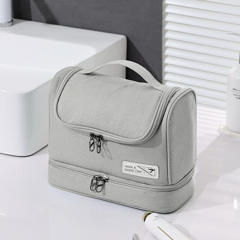 New Chajiu Style Dry Wet Separation Storage Bag Travel Wash Bag Cosmetic Storage Bag Portable Makeup Bag Wholesale