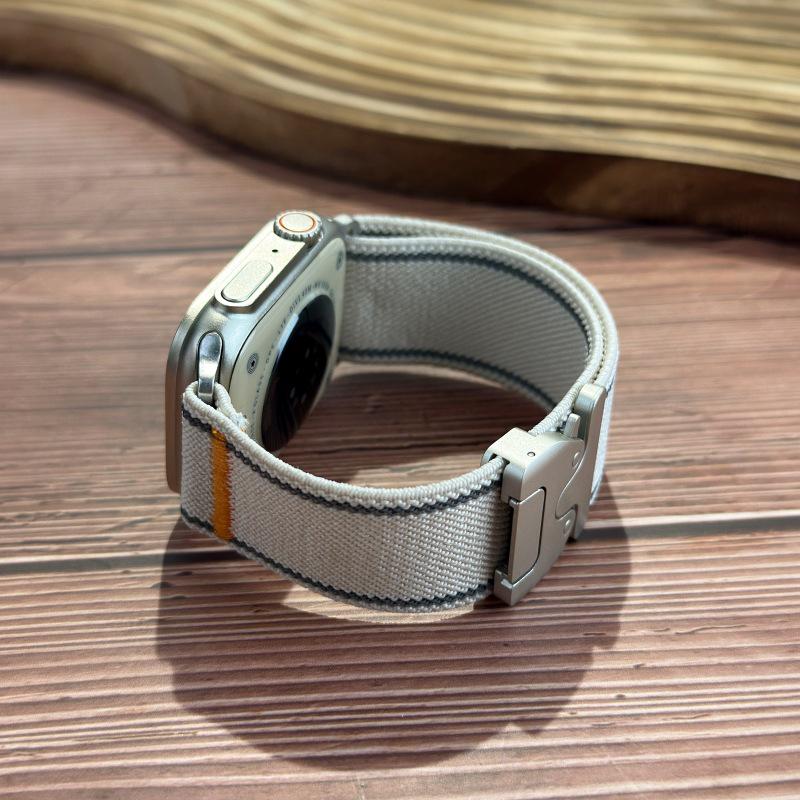 Compatible Reflective Nylon Band for Apple S11/10987 and Huawei GT65Pro Watches