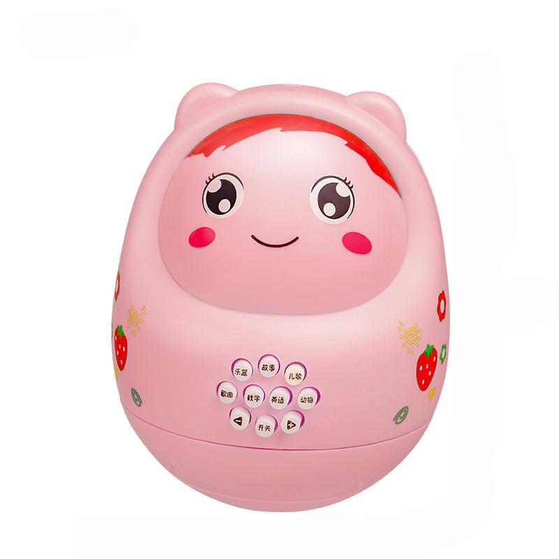 1PC Baby Tumbler Early Education Machine Toys Infant Educational Children Baby Music Enlightenment Buttons Story Machine